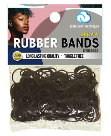Dream Rubber Bands 300ct (Brown)