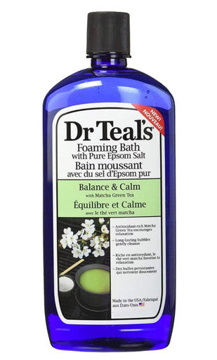 Dr. Teal's Pure Epsom Salt Matcha And Green Tea Body Wash