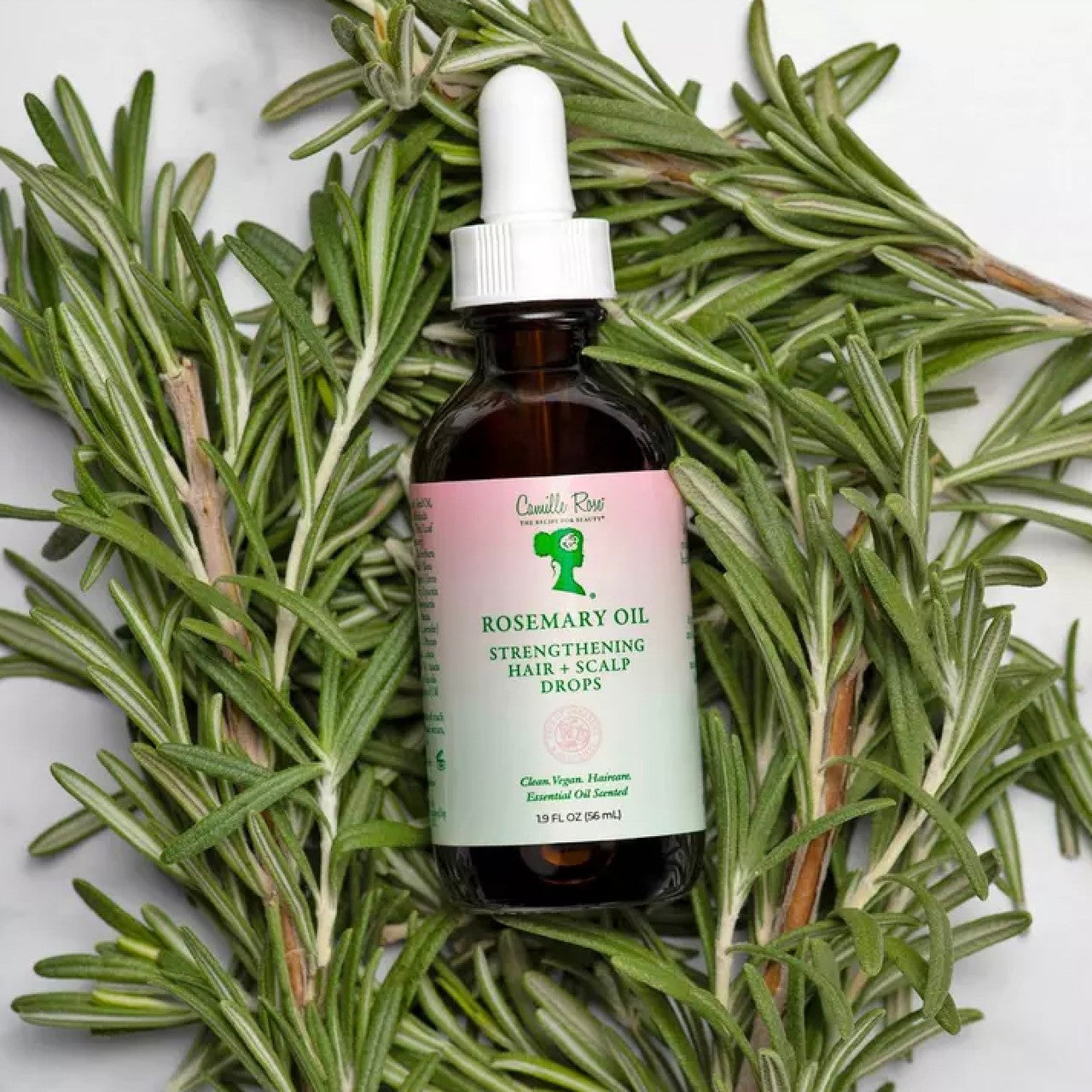 Camille Rose Rosemary Oil Strengthening Hair Drops
