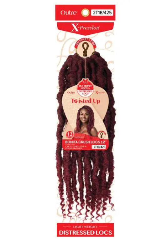 OUTRE Synthetic Braid X Pression Twisted Up - Bonita Crush Locs 12"