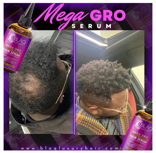 BLAQ Sage & Lychee Mega Gro Repair and Strengthen Hair Serum