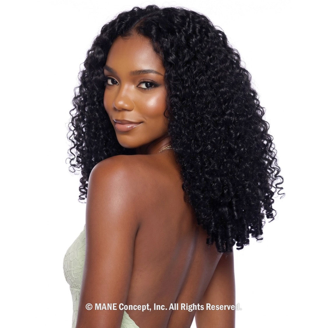 MANE CONCEPT Pristine 13A Green Diamond 100% Unprocessed Hair Multi Pack - PGD306 Burmese Curl