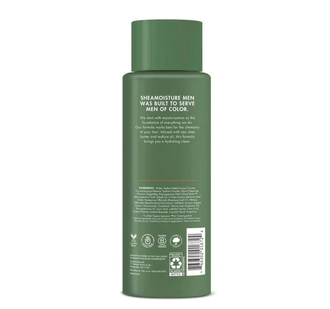 Shea Moisture Men Raw Shea Butter & Mafura Oil Moisturizing Shampoo