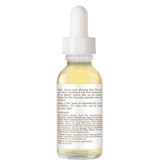 SheaMoisture 100% Extra Virgin Coconut Oil Daily Hydration Overnight Face Oil (1oz)