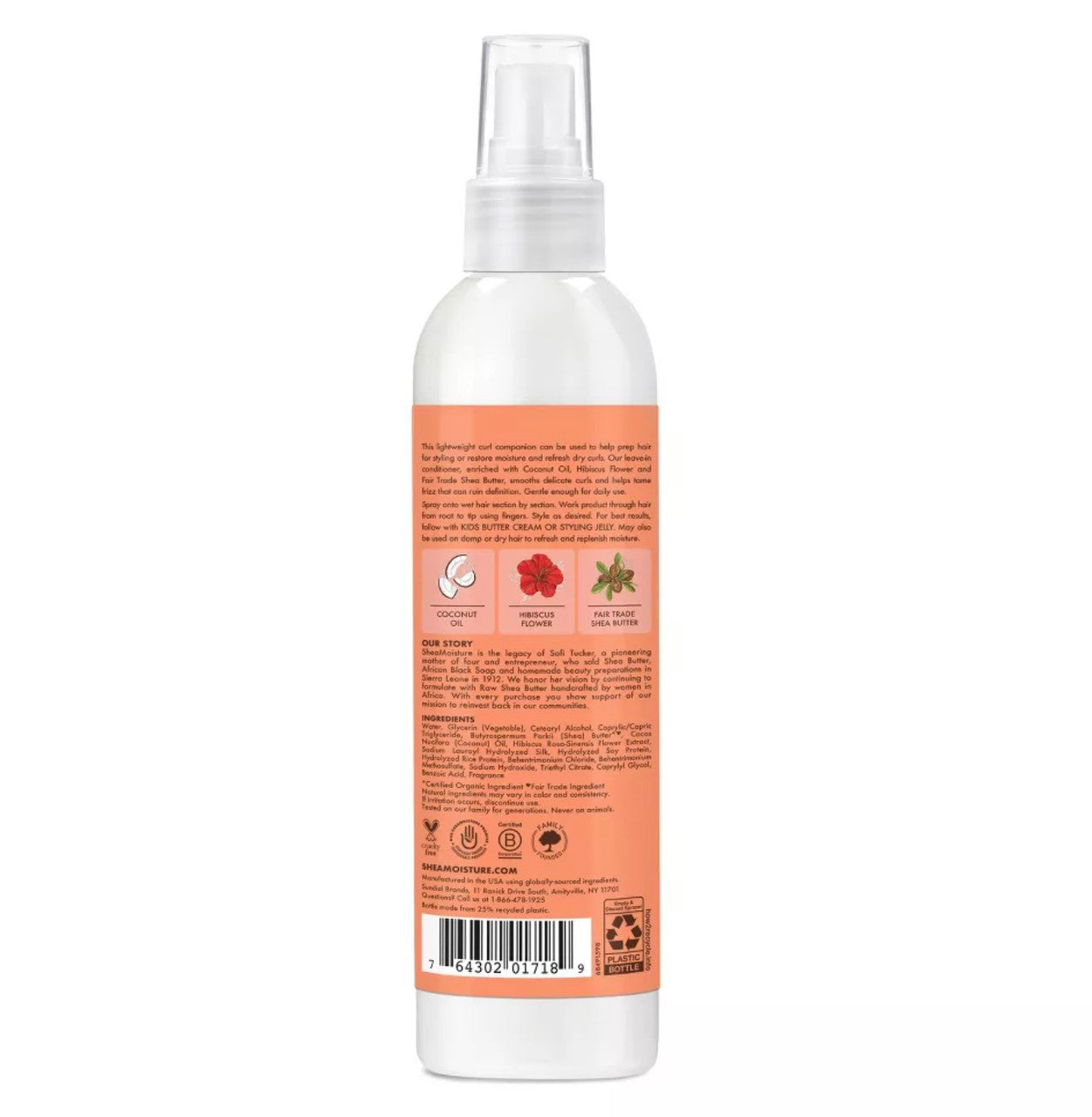SheaMoisture Coconut & Hibiscus Kids' Leave-In Conditioning Milk (8oz)
