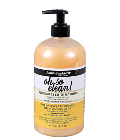 Aunt Jackie's Curls and Coils Oh So Clean Shampoo