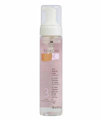 KeraCare Foam Wrap Set Lotion Extra-Hold (8 oz)