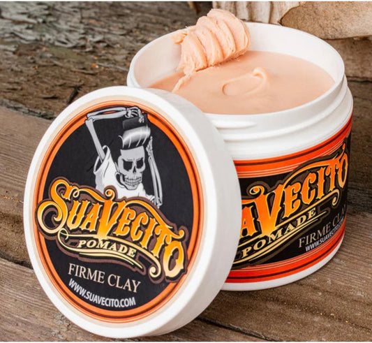 Suavecito Firme Clay Pomade (4 oz)