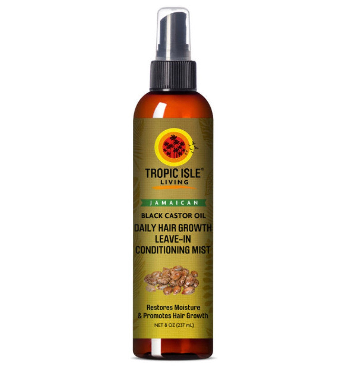 Tropic Isle Living Jamaican Black Castor Oil Daily Hair Growth Leave-In Conditioning Mist (8 oz)