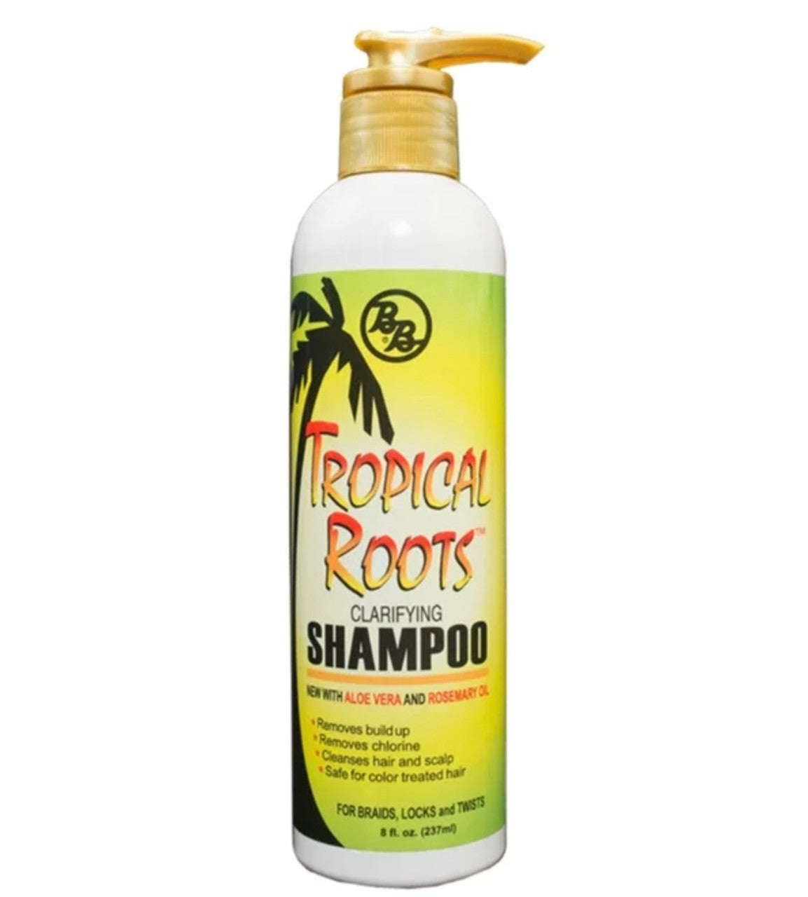 BRONNER BROS Tropical Roots Clarifying Shampoo (8 oz)
