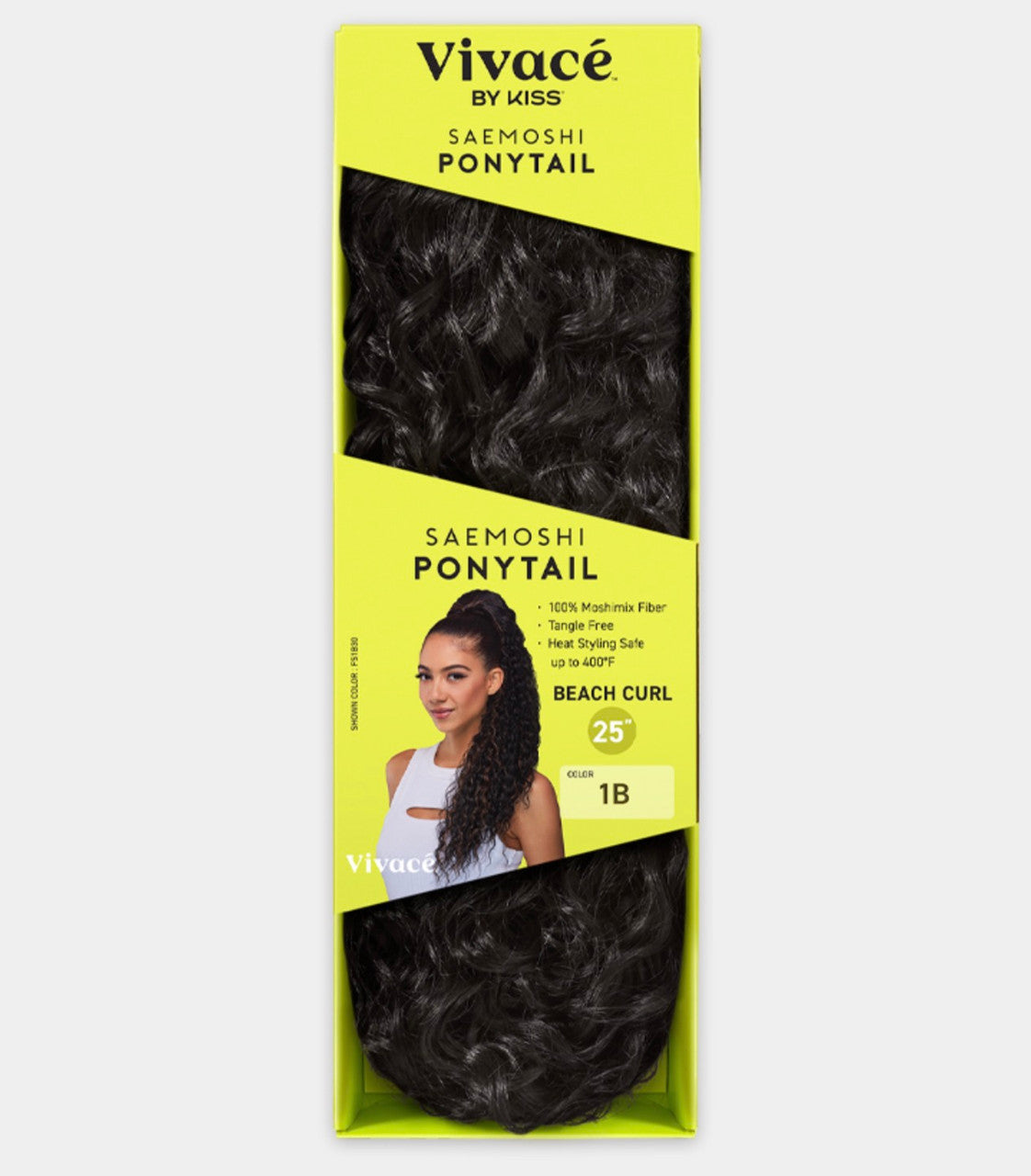 VIVACE Saemoshi Ponytail Beach Curl 25"