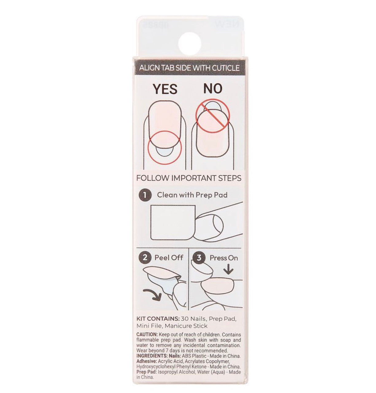 KISS Impress Color MS Nail - Clean Puff