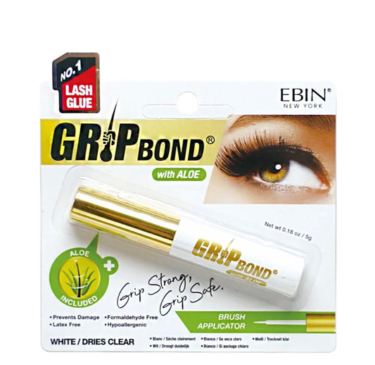 Ebin New York Grip Bond Eyelash Adhesive with Aloe