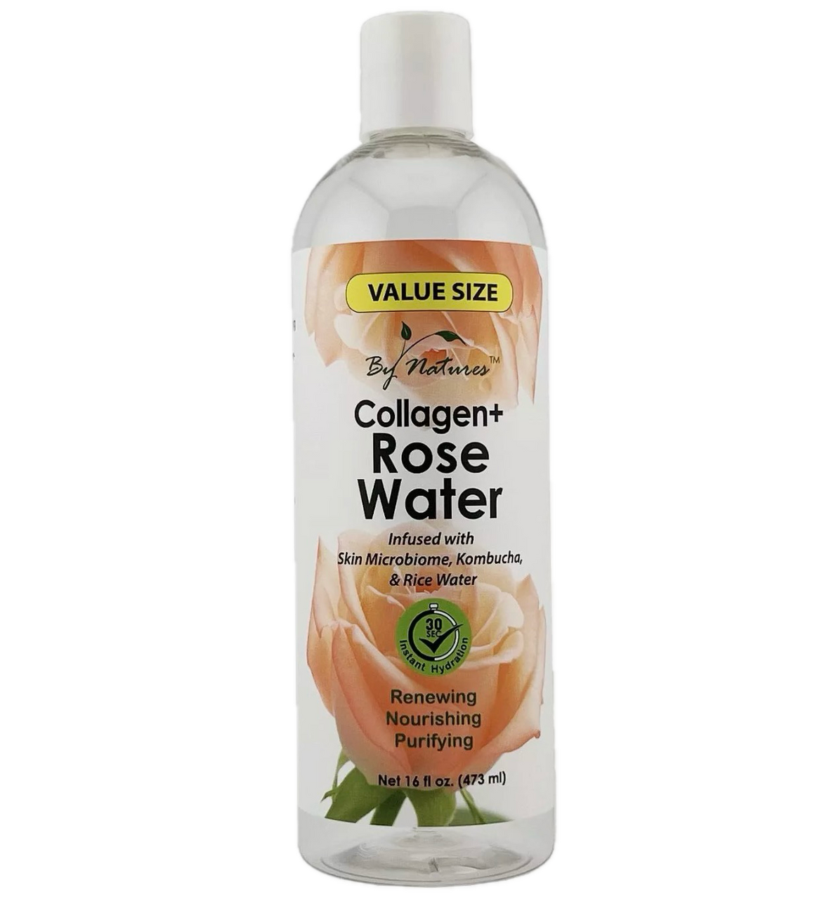 By Natures Collagen + Rose Water (16 oz)
