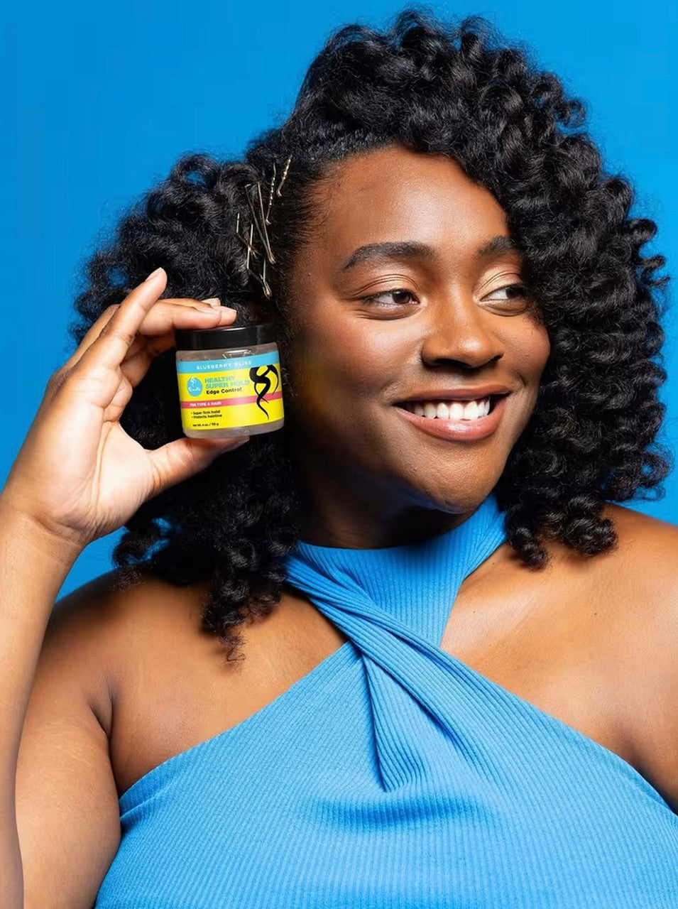 CURLS Blueberry Bliss Healthy Super Hold Edge Control (4 oz)