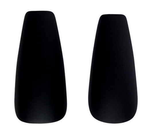 CALA Glam Couture Medium Coffin Nail - Matte Black