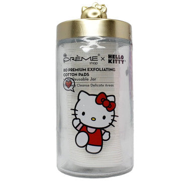 THE CREME SHOP Chic Large Reusable Jar + Premium Cotton Pads