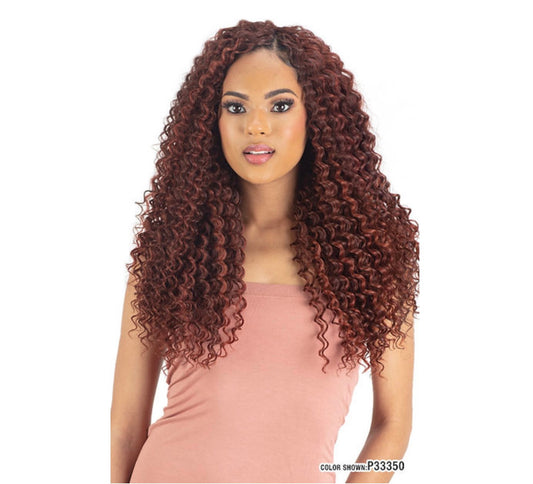 Mayde Beauty Synthetic Bloom Bundle Weave - BRAZILIAN DEEP 24"