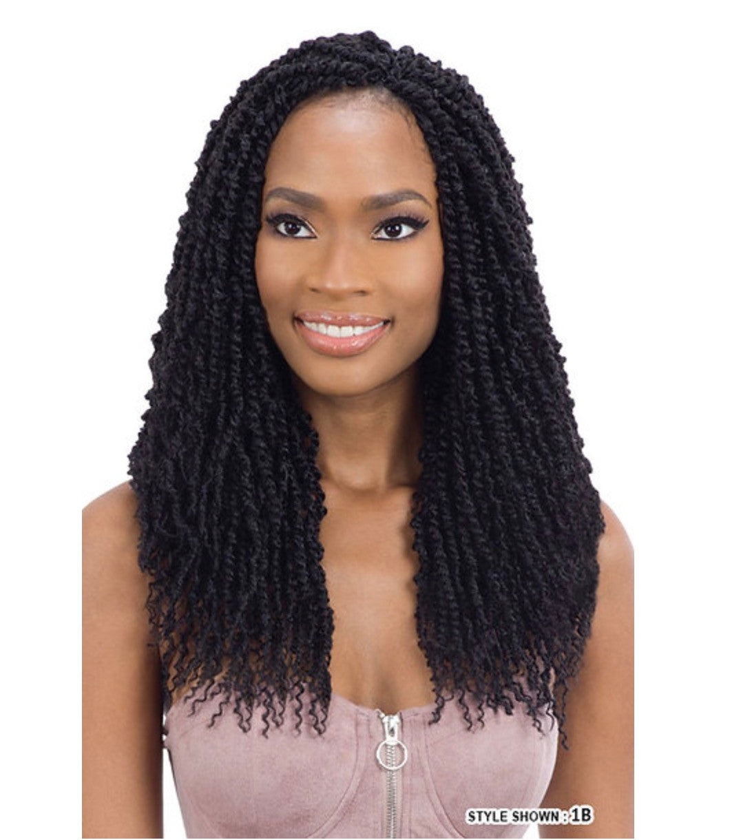 Mayde Beauty Synthetic Crochet Braids - 2X PASSION TWIST 14