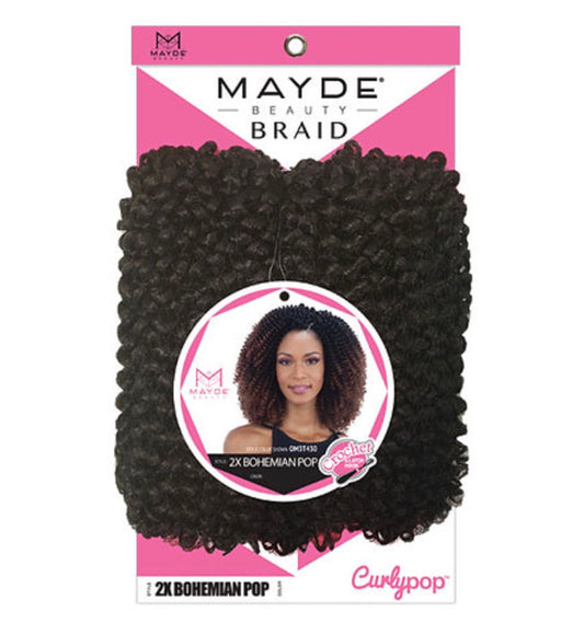Mayde Beauty Synthetic Crochet Braids - 2X BOHEMIAN POP