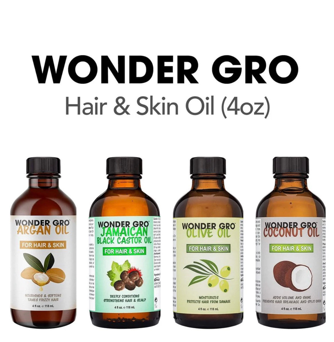 WONDER GRO Hair & Skin Oil (4 oz)