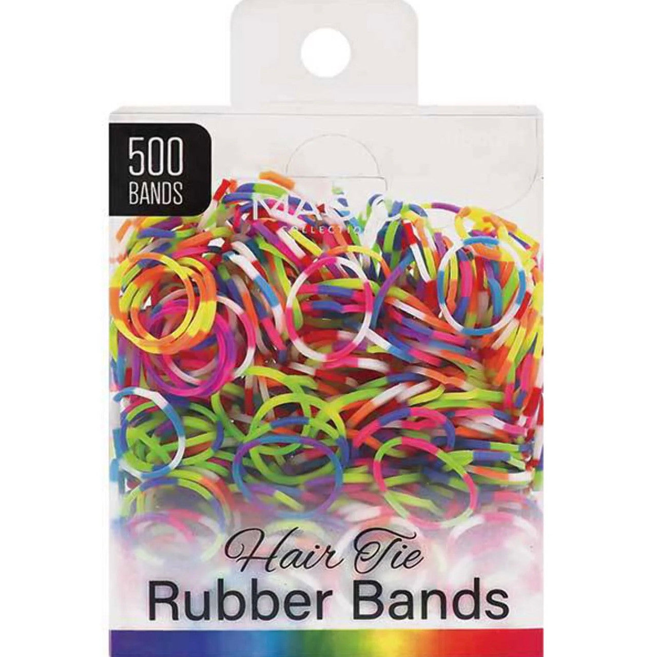 Magic Collection Hair Ties Rubber Bands (500ct)