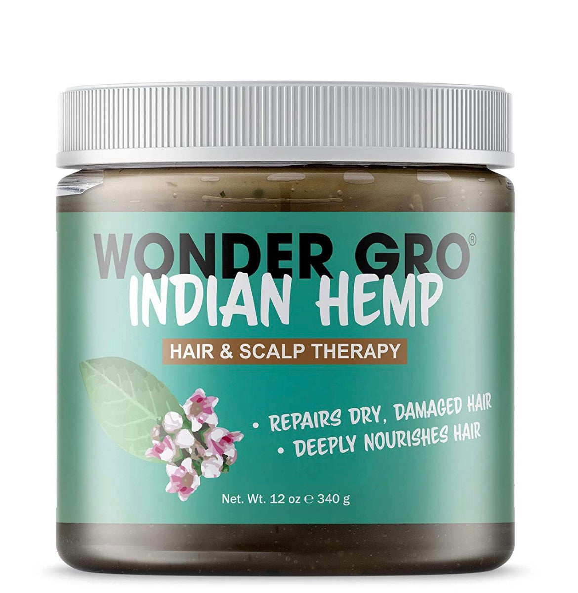 WONDER GRO Indian Hemp Hair & Scalp Therapy Conditioner (12 oz)