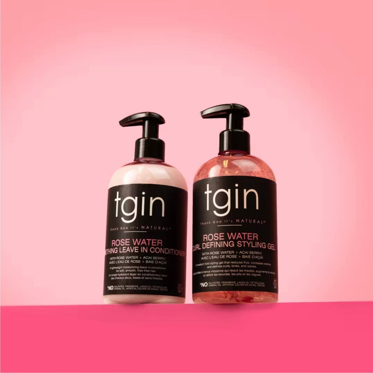 TGIN Rose Water Smoothing Leave In Conditioner (13 oz)