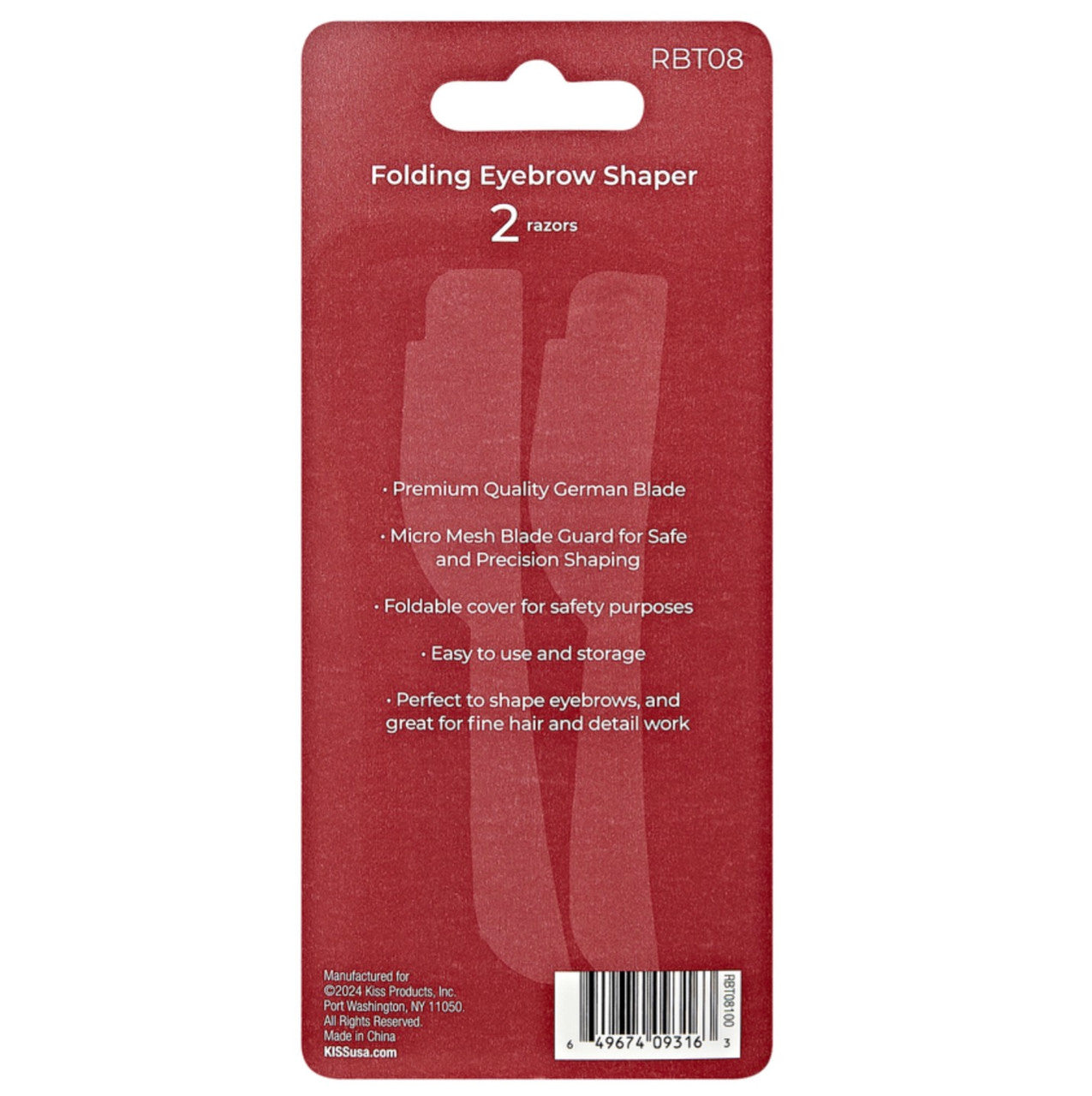 KISS Folding Eyebrow Shaper (2 Pcs/pk)