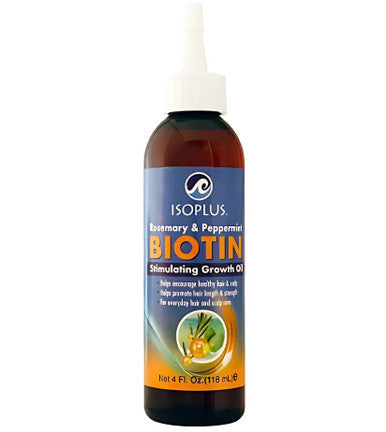ISOPLUS Rosemary & Peppermint Biotin Stimulating Growth Oil(4 oz)