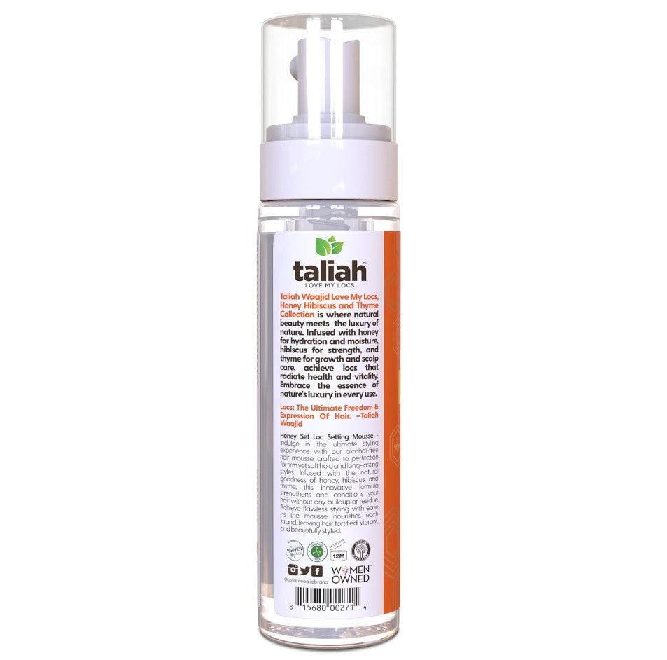 TALIAH WAAJID Love My Locs Honey Set Loc Hair Mousse (8oz)