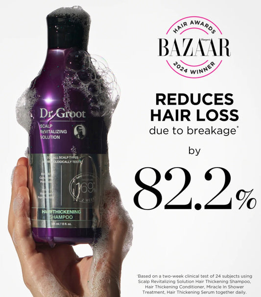 DR.GROOT Scalp Revitalizing Solution Hair Thickening Shampoo (13oz)