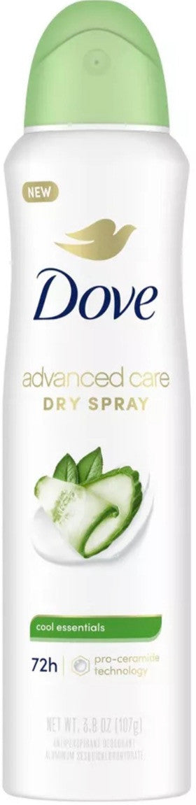 Dove Go Fresh Antiperspirant Deodorant Body Spray (5oz)