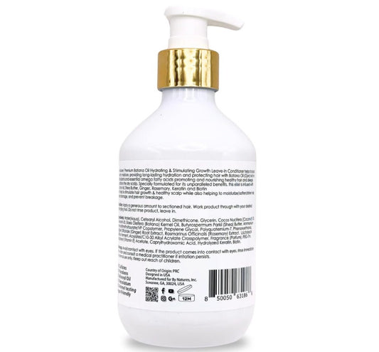 BY NATURES Batana Oil Stimulating Growth Leave-In Conditioner (12oz)