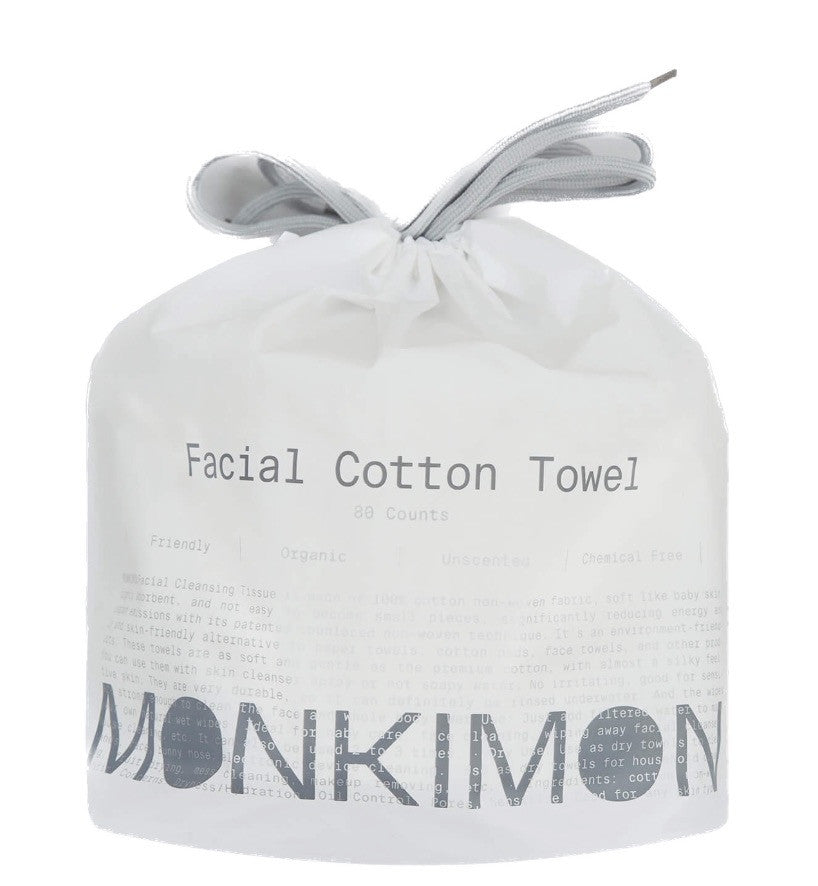 MONKIMON Skin Facial Towel Roll Cleansing Tissue (80 Counts)