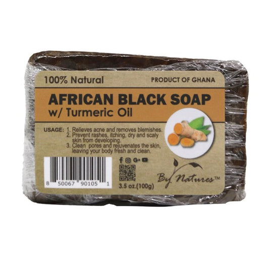 By Natures 100% Natural African Black Soap