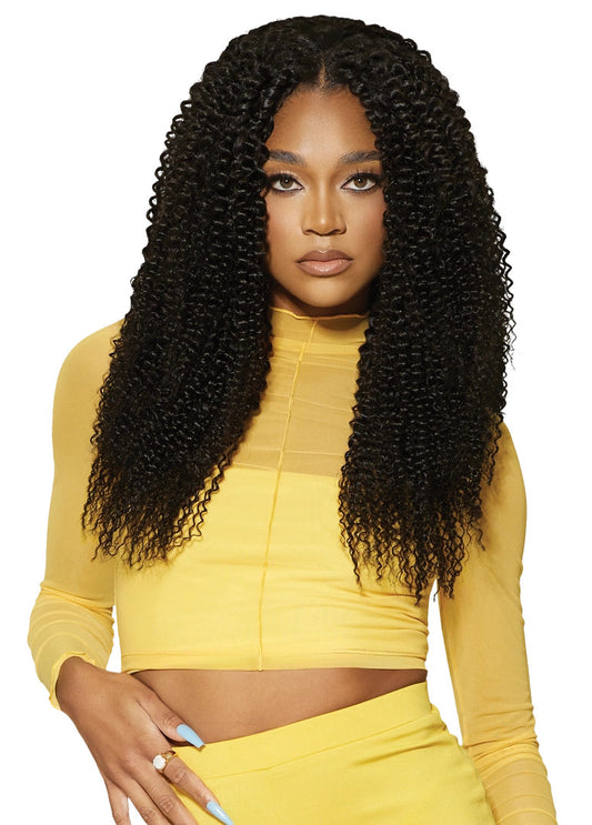 OUTRE 100 % Unprocessed Remy Human Hair Sugar Punch 4X4 HD Lace Closure - Bohemian (10"-12")