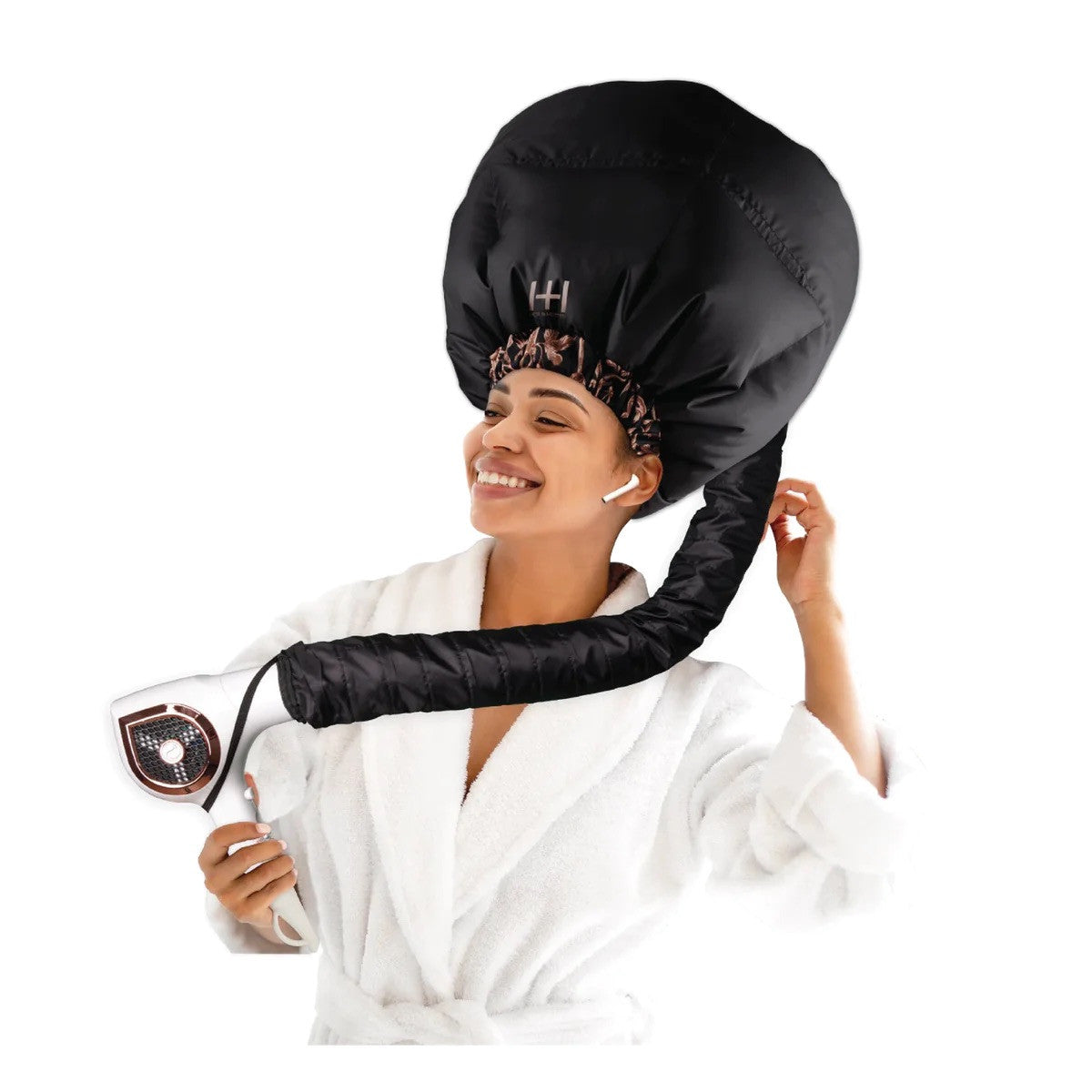 Annie Hot & Hotter Super Jumbo Heat Cap Dryer Attachment Black