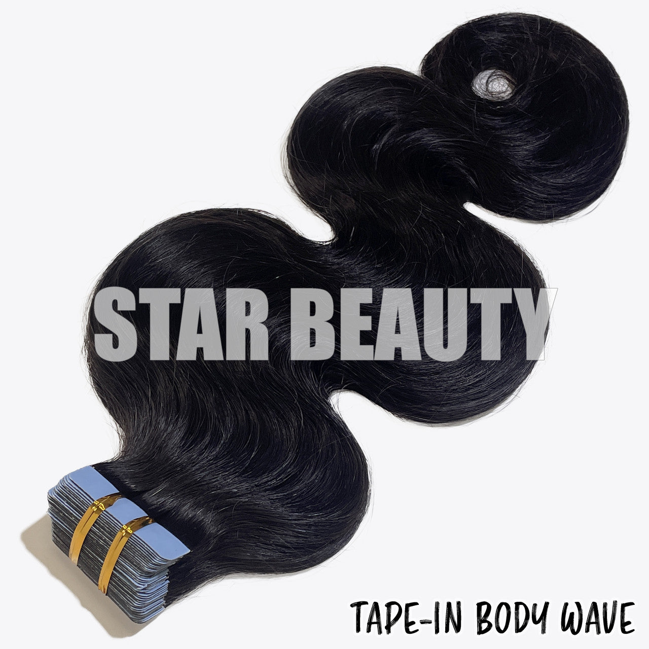 BOMB HAIR 100% Human Hair Tape-In - Body Wave (18"-22")