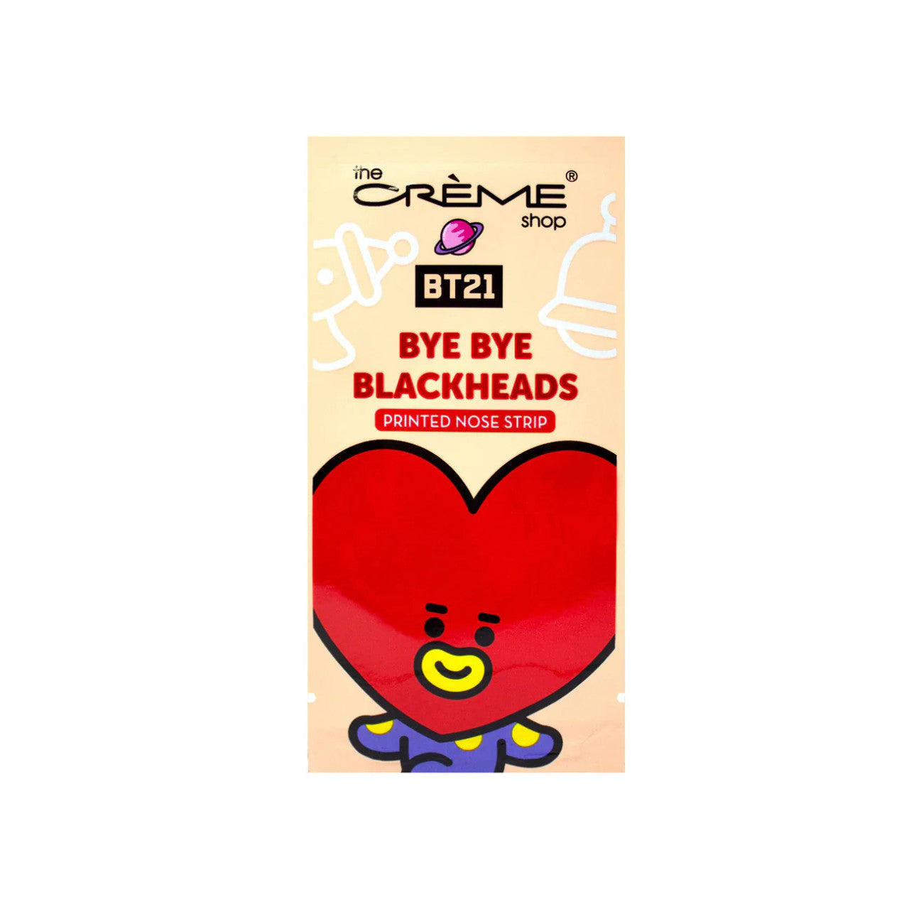 THE CREME SHOP Bye Bye Blackheads - Printed Pore Strips (Set of 8)