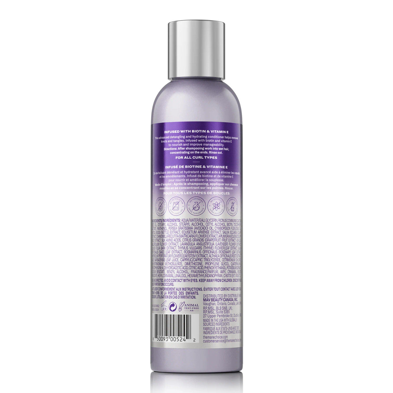 The Mane Choice The Alpha Easy On The Curl Detangling Hydration Conditioner (8oz)