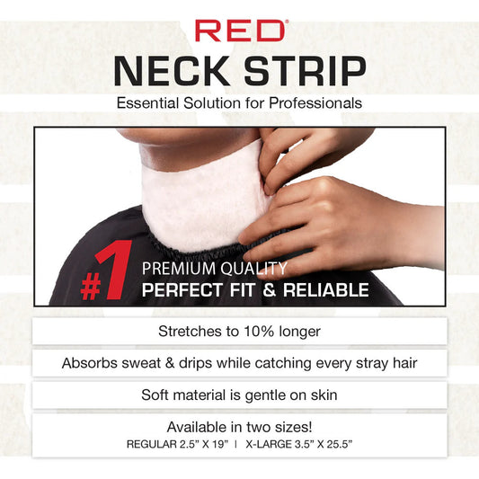 RED Premium Disposable Barber Neck Strips