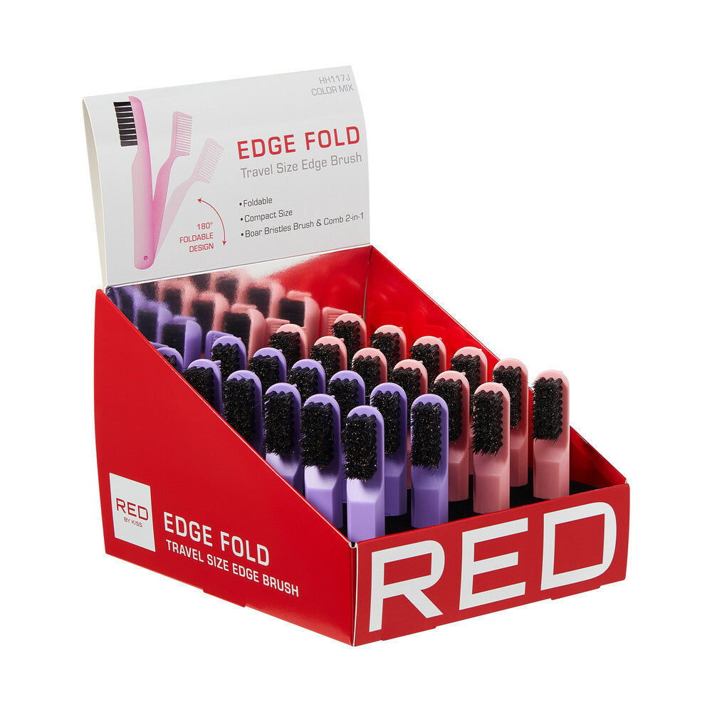 RED Folding Edge Brush (24pcs)