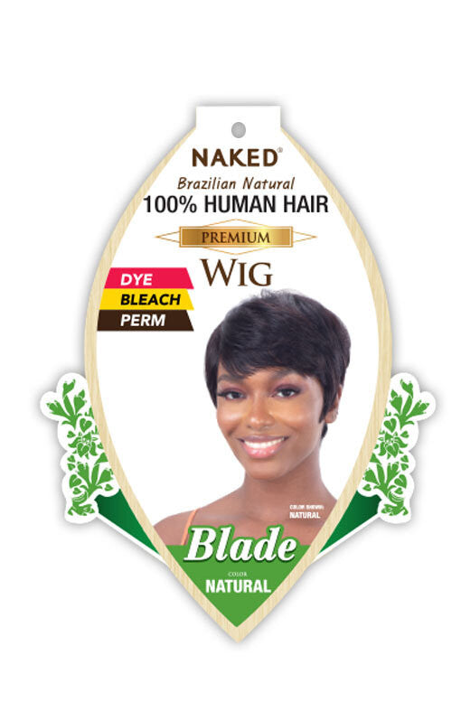 SHAKE N GO Naked 100% Human Hair Premium wig - BLADE