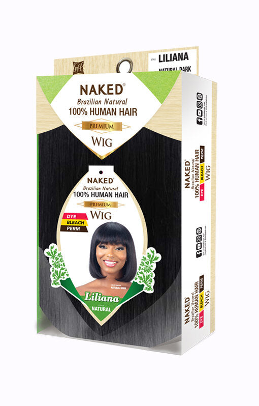 SHAKE N GO Naked 100% Human Hair Premium wig - LILIANA