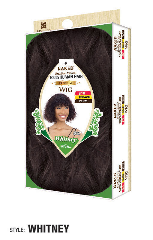 SHAKE N GO Naked 100% Human Hair Premium Wig - WHITNEY