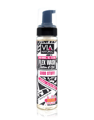 VIA NATURAL Good Stuff Flex Wash Foam & Go