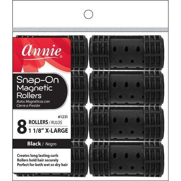 Annie Snap-On Magnetic Hair Rollers (X-Large)
