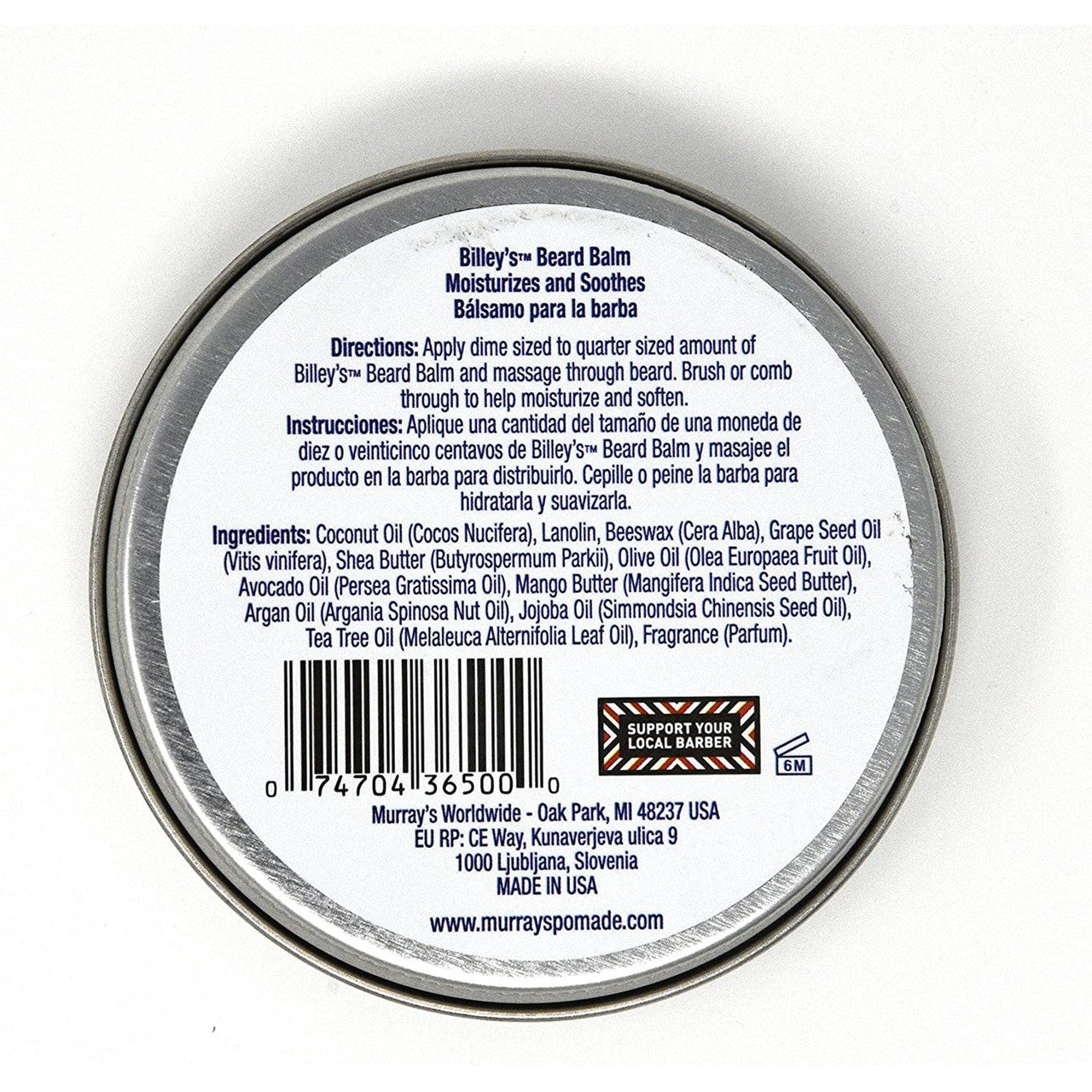 Murray's Billeys Beard Balm
