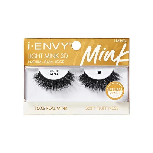 KISS i-ENVY Light Mink Collection Eyelashes - Variant 06